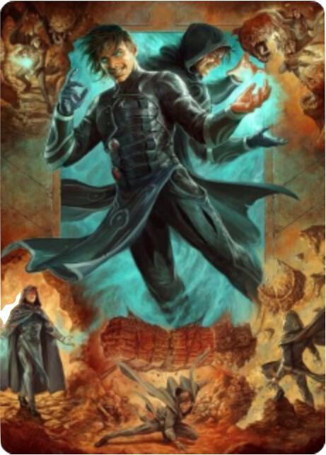 Jace, Mirror Mage Art Card (2/81) card image