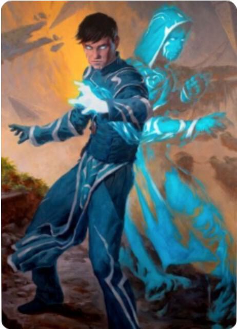 Jace, Mirror Mage Art Card (1/81) card image