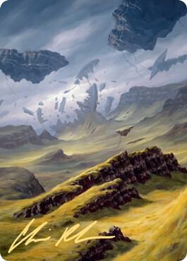 Plains Art Card (9/81) (Gold-Stamped Signature) card image