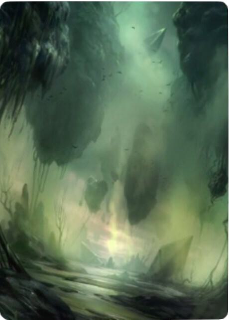 Swamp Art Card (13/81) card image
