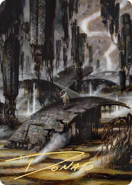 Grimclimb Pathway Art Card (Gold-Stamped Signature) card image