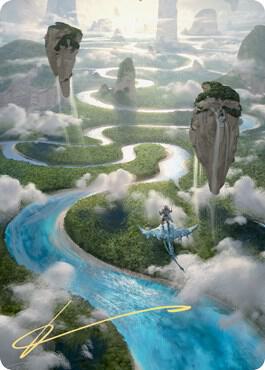 Clearwater Pathway Art Card (Gold-Stamped Signature) card image