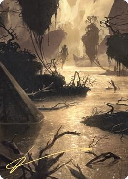 Murkwater Pathway Art Card (Gold-Stamped Signature) card image