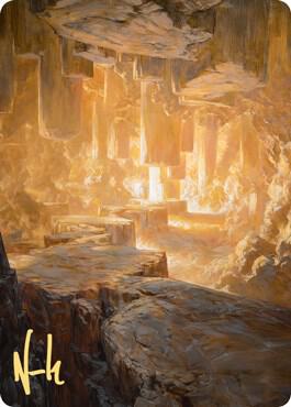 Pillarverge Pathway Art Card (Gold-Stamped Signature) card image