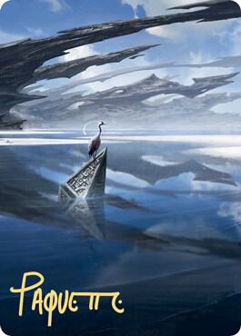 Seachrome Coast Art Card (Gold-Stamped Signature) card image