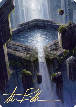 Morphic Pool Art Card (Gold-Stamped Signature) card image