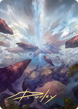 Prismatic Vista Art Card (Gold-Stamped Signature) card image