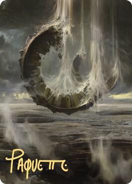 Wasteland Art Card (Gold-Stamped Signature) card image