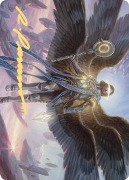 Angel of Destiny Art Card (Gold-Stamped Signature) card image