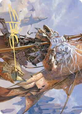 Sea Gate Banneret Art Card (Gold-Stamped Signature) card image