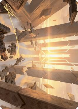 Skyclave Basilica Art Card (Gold-Stamped Signature) card image
