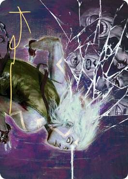 Anticognition Art Card (Gold-Stamped Signature) card image