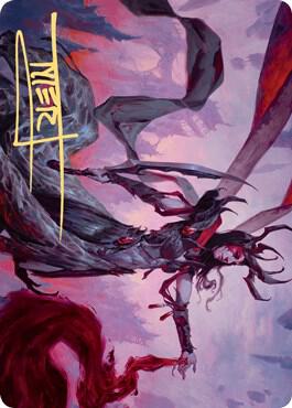 Drana, the Last Bloodchief Art Card (Gold-Stamped Signature) card image
