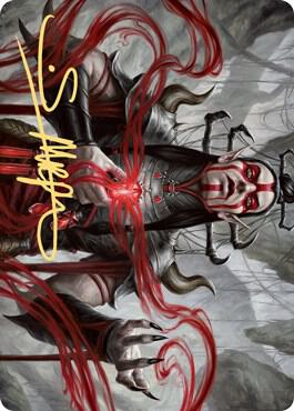 Malakir Blood-Priest Art Card (Gold-Stamped Signature) card image