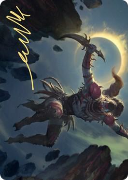 Nighthawk Scavenger Art Card (Gold-Stamped Signature) card image
