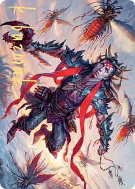 Scion of the Swarm Art Card (Gold-Stamped Signature) card image