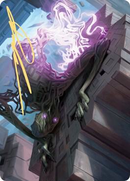Skyclave Shade Art Card (Gold-Stamped Signature) card image