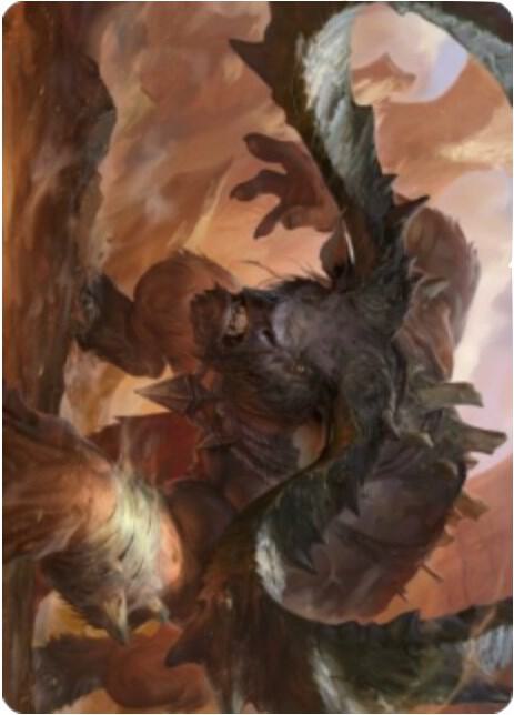 Moraug, Fury of Akoum Art Card card image
