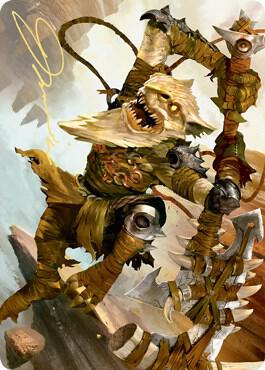 Teeterpeak Ambusher Art Card (Gold-Stamped Signature) card image