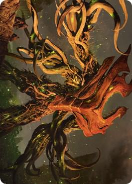 Ashaya, Soul of the Wild Art Card (Gold-Stamped Signature) card image