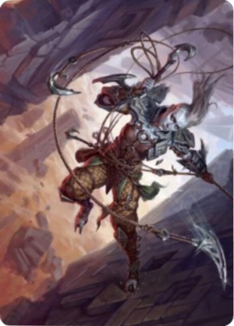 Akiri, Fearless Voyager Art Card card image