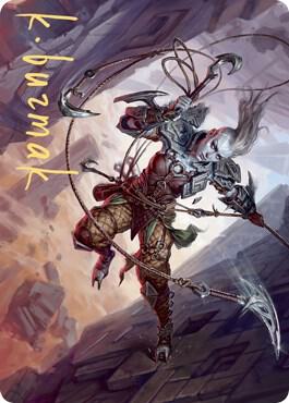 Akiri, Fearless Voyager Art Card (Gold-Stamped Signature) card image