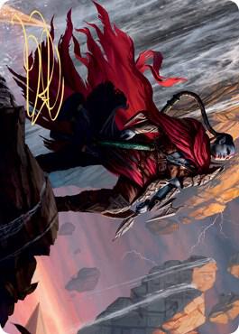Anowon, the Ruin Thief Art Card (Gold-Stamped Signature) card image