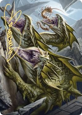 Grakmaw, Skyclave Ravager Art Card (Gold-Stamped Signature) card image