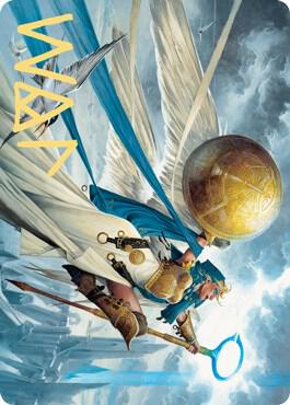 Linvala, Shield of Sea Gate Art Card (Gold-Stamped Signature) card image