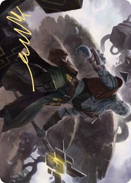 Orah, Skyclave Hierophant Art Card (Gold-Stamped Signature) card image