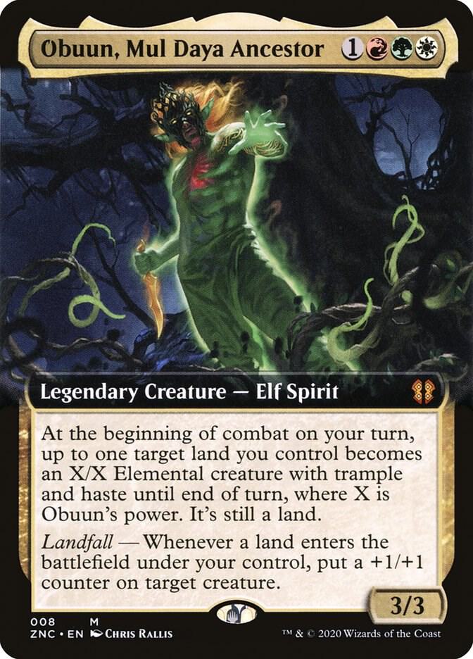 Obuun, Mul Daya Ancestor (Extended Art) card image