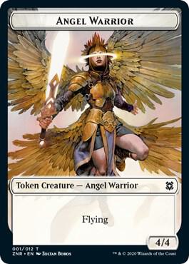 Angel Warrior // Plant Double-Sided Token card image