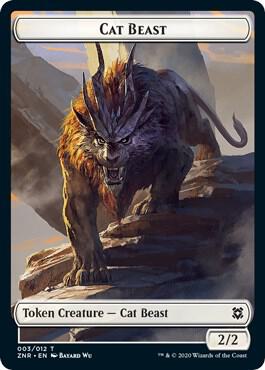 Cat Beast // Insect Double-Sided Token card image