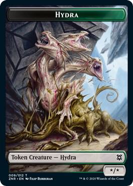 Hydra // Kor Warrior Double-Sided Token card image