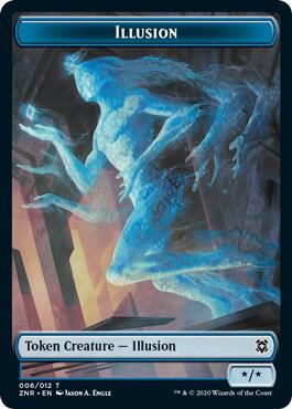 Illusion // Insect Double-Sided Token card image