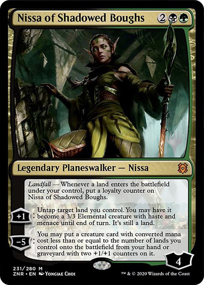 Nissa of Shadowed Boughs card image