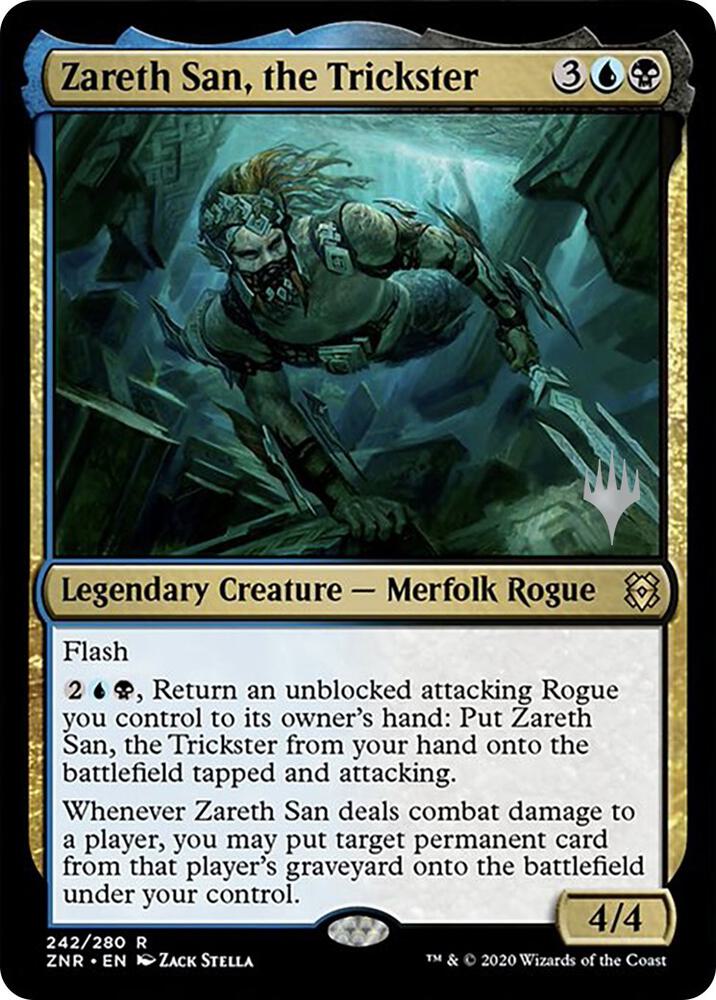 Zareth San, the Trickster card image