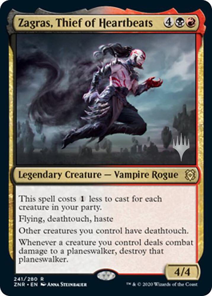 Zagras, Thief of Heartbeats card image