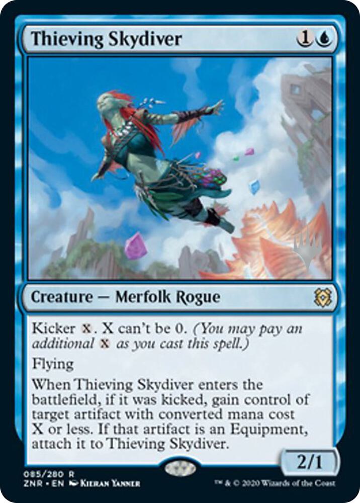 Thieving Skydiver card image
