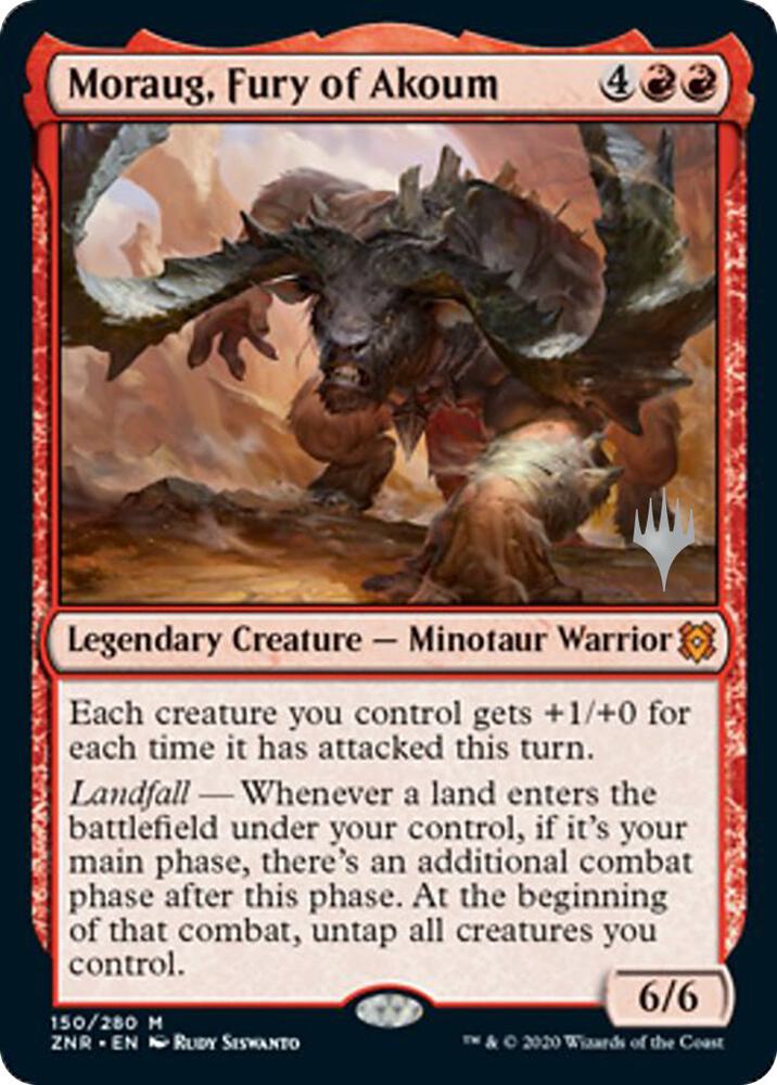 Moraug, Fury of Akoum card image