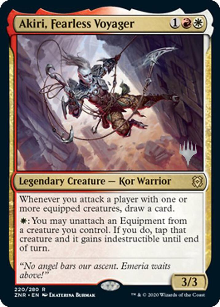 Akiri, Fearless Voyager card image