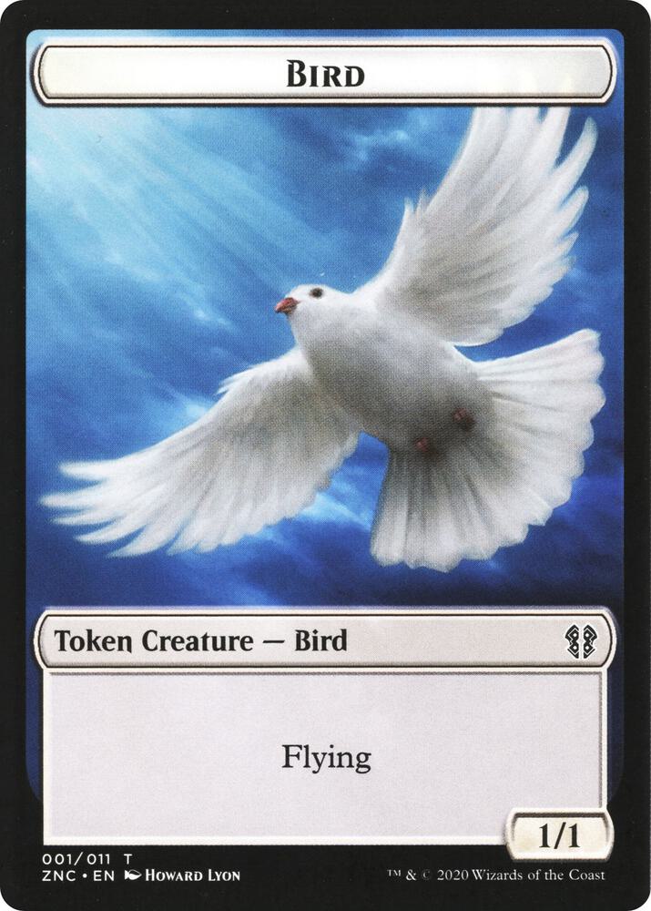 Bird // Kor Ally Double-Sided Token card image