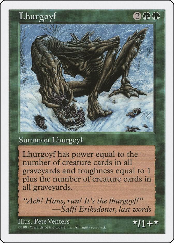 Lhurgoyf card image