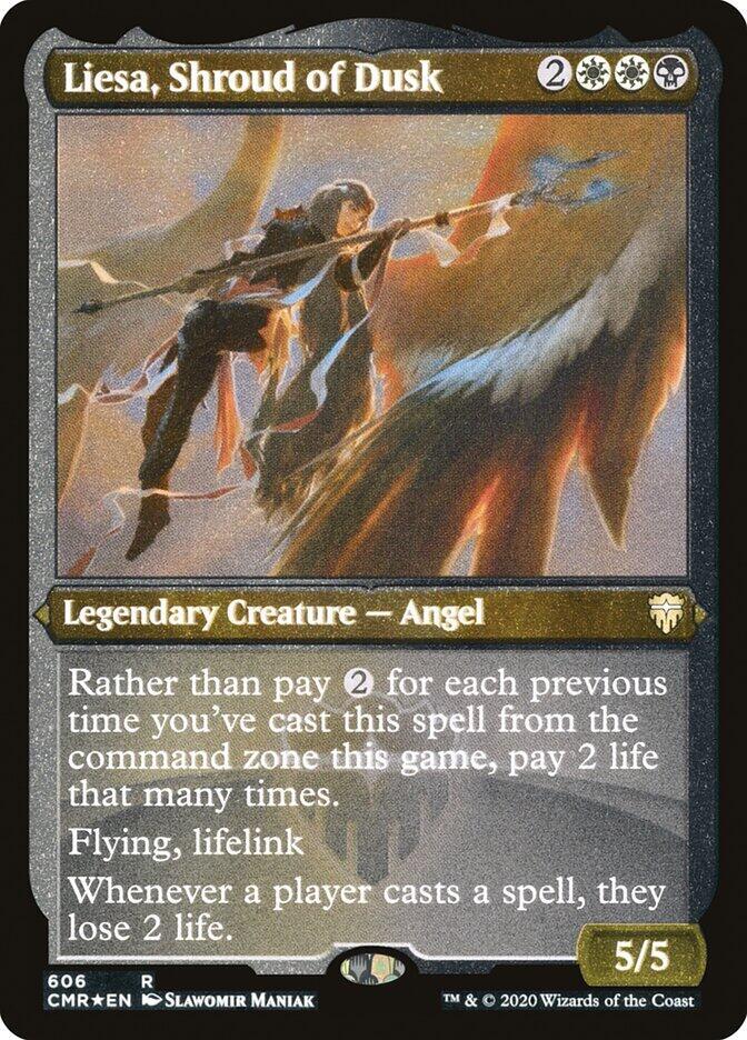 Liesa, Shroud of Dusk (Foil Etched) card image