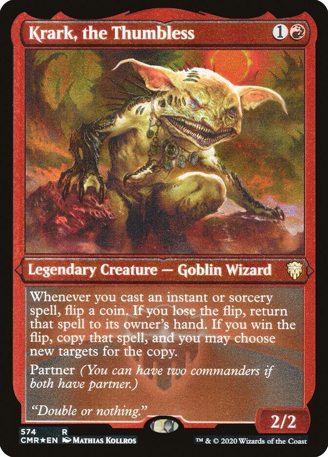 Krark, the Thumbless (Foil Etched) card image