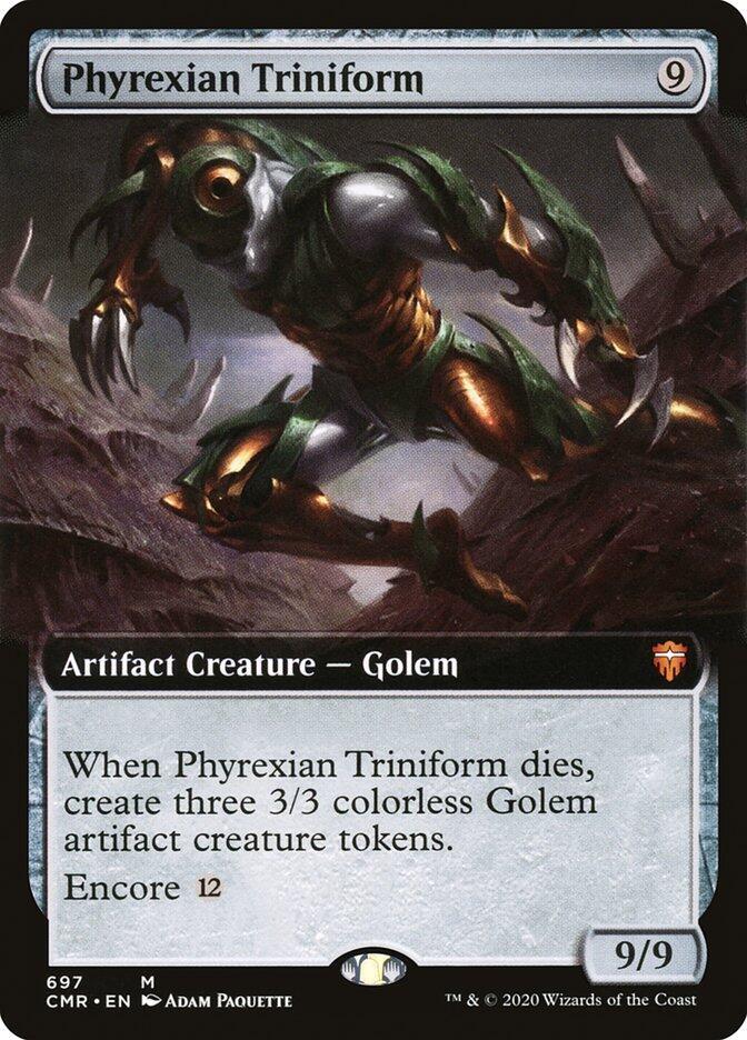 Phyrexian Triniform (Extended Art) card image