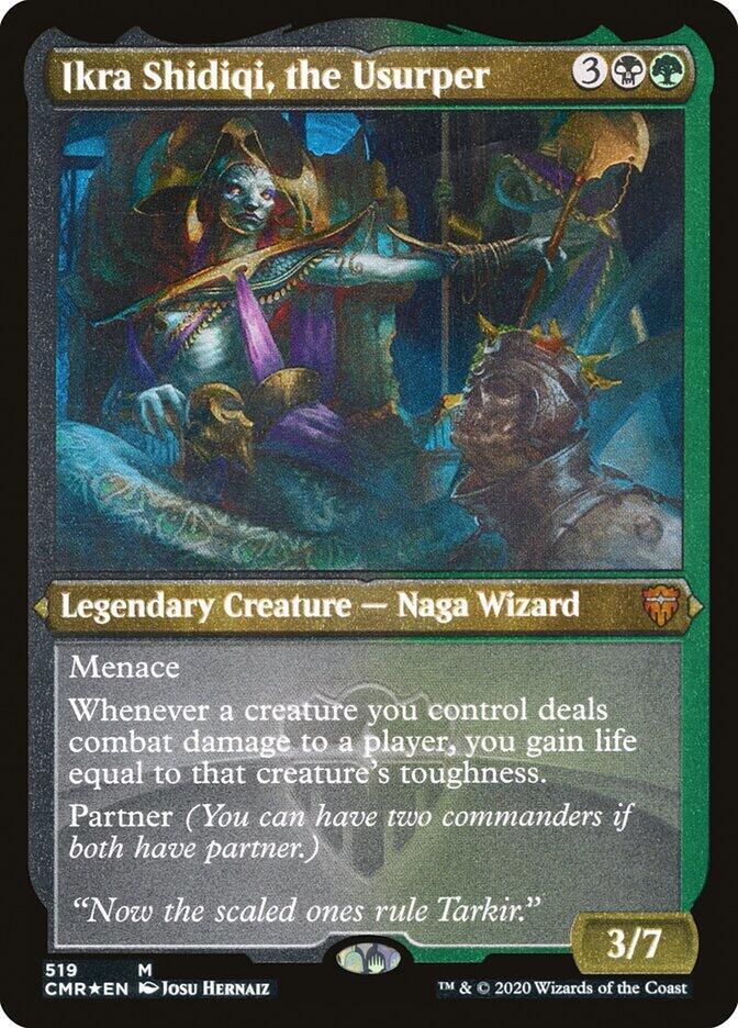 Ikra Shidiqi, the Usurper (Foil Etched) card image