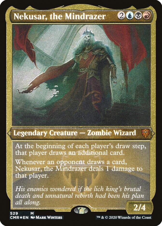 Nekusar, the Mindrazer (Foil Etched) card image