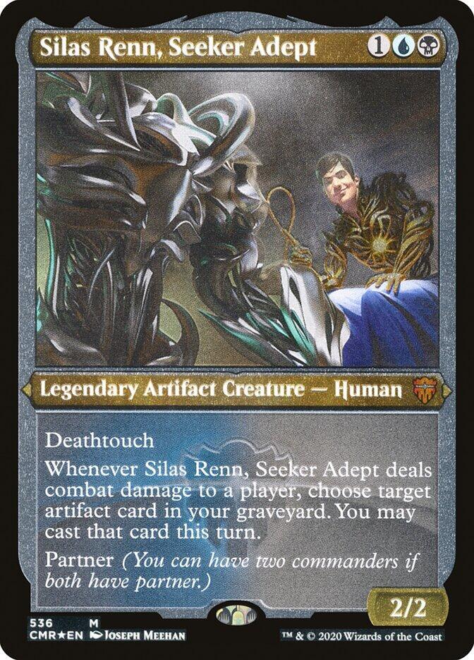 Silas Renn, Seeker Adept (Foil Etched) card image