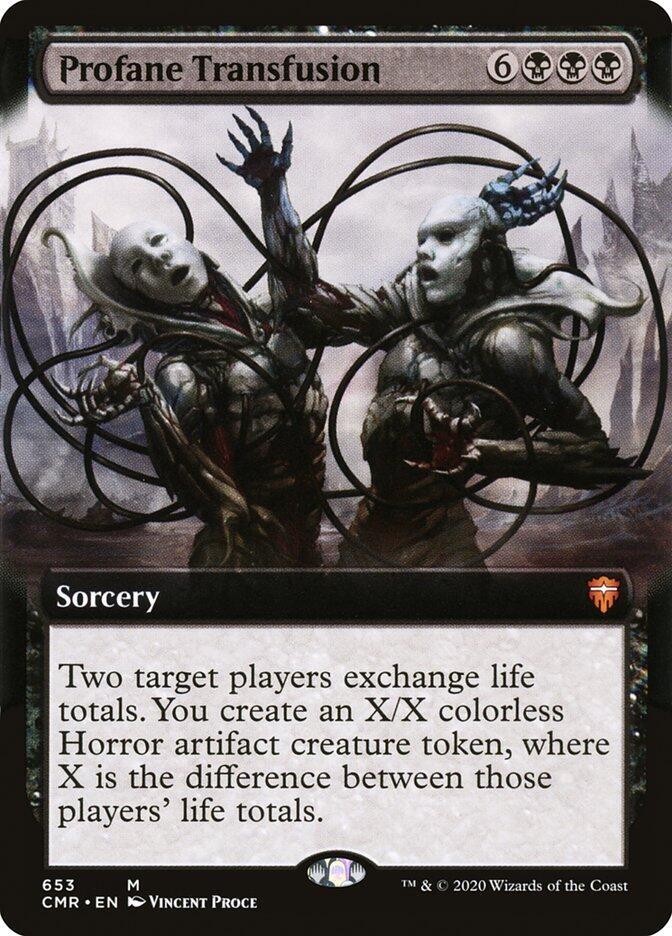 Profane Transfusion (Extended Art) card image